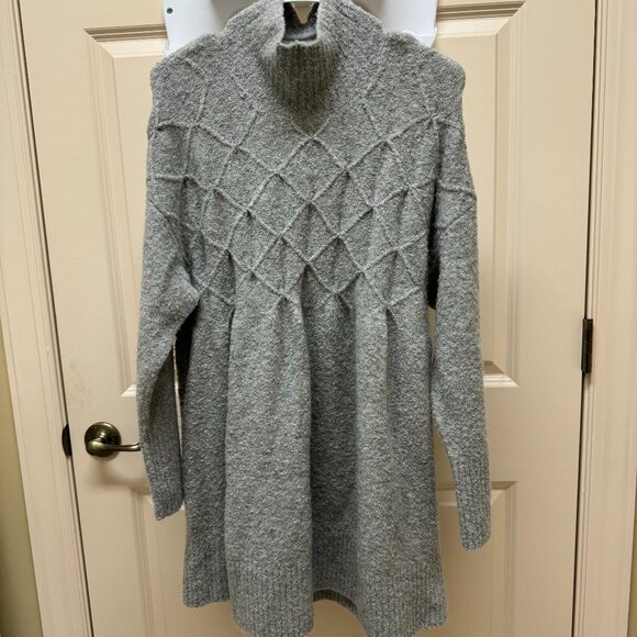 FREE PEOPLE Heather Grey JACI Sweater Dress New with Tags - Picture 5 of 8
